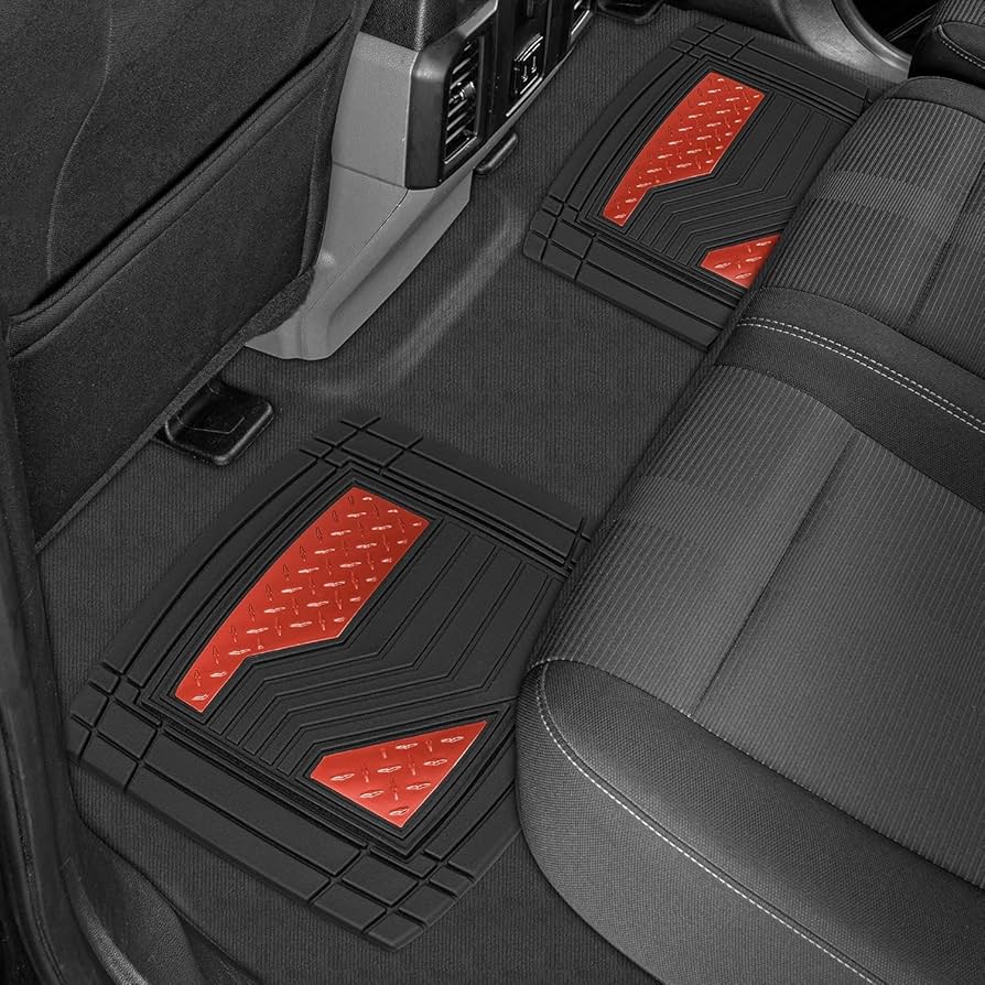 Amazon.com: CAT DiamondShield Rubber Floor Mats for Cars